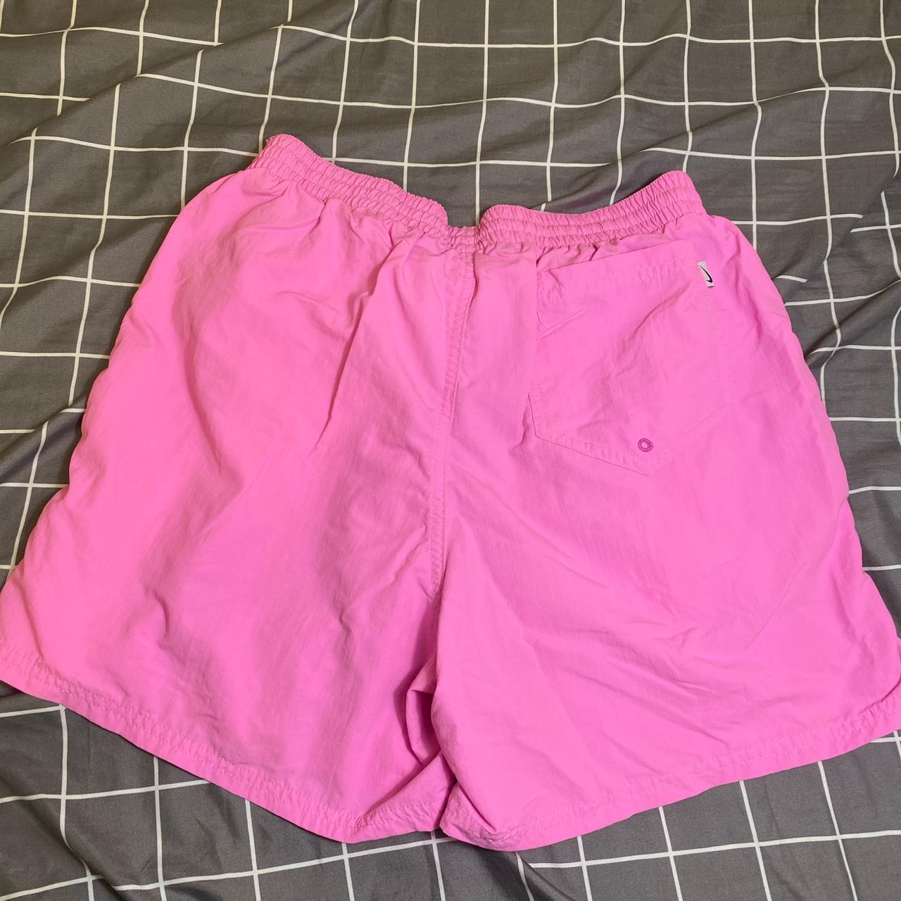 mens nike shorts pink
