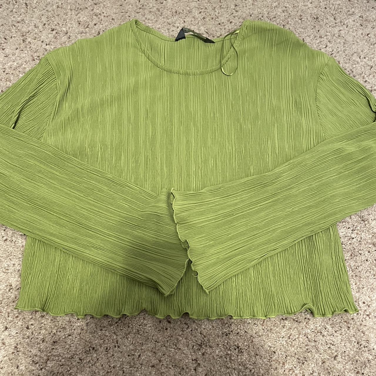 Primark Women's Green Shirt | Depop