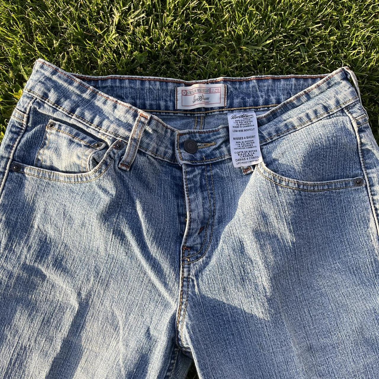 Stretch low rise bootcut Vintage Levi’s %88 cotton... - Depop