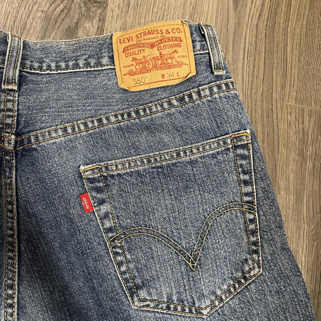 Levi’s Jorts😍 550🫡 relaxed fit🫡 Amazing... - Depop