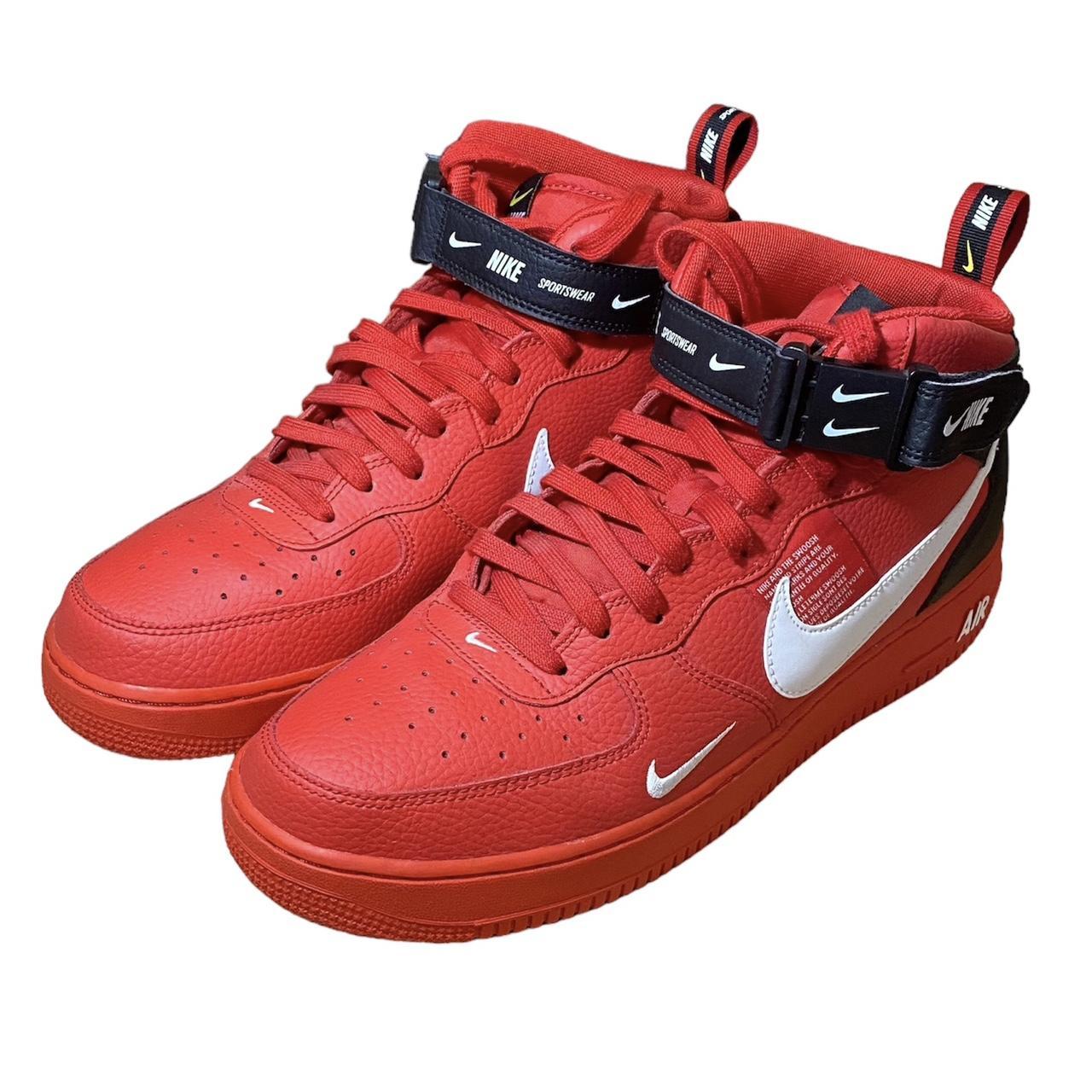 Air force one mid lv8 red online