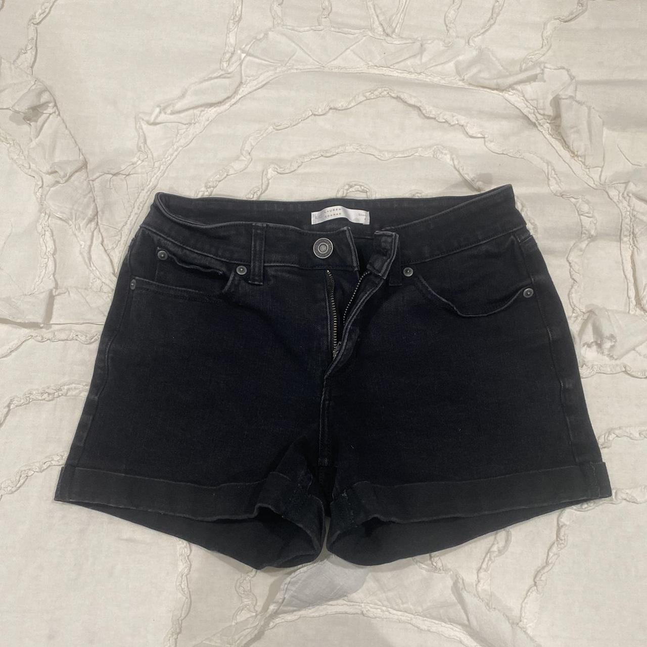 LC Lauren Conrad Women's Black Shorts | Depop