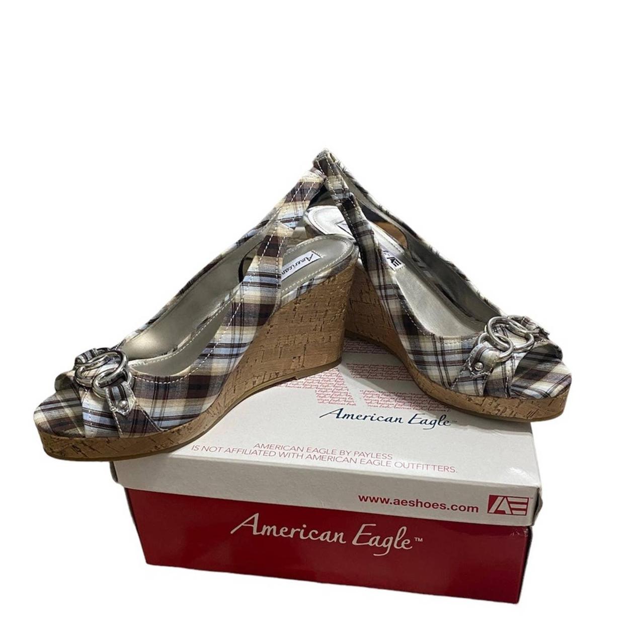 American eagle cork on sale wedges