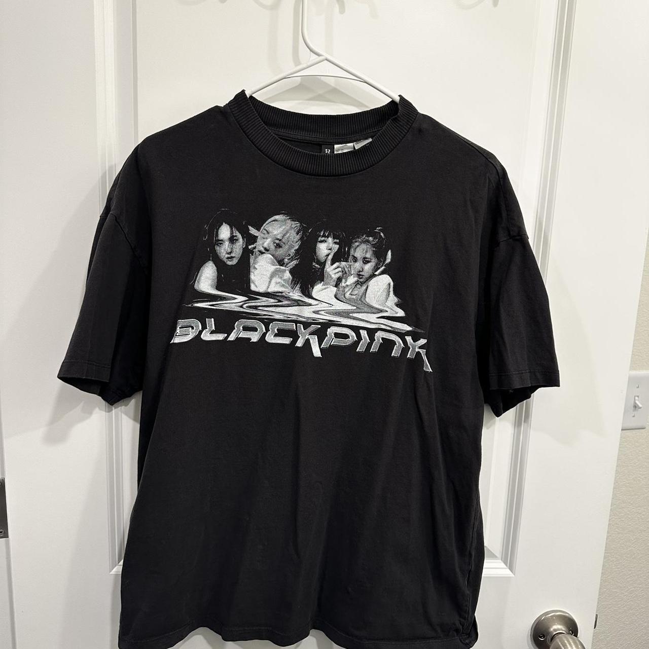 blackpink t shirt h&m