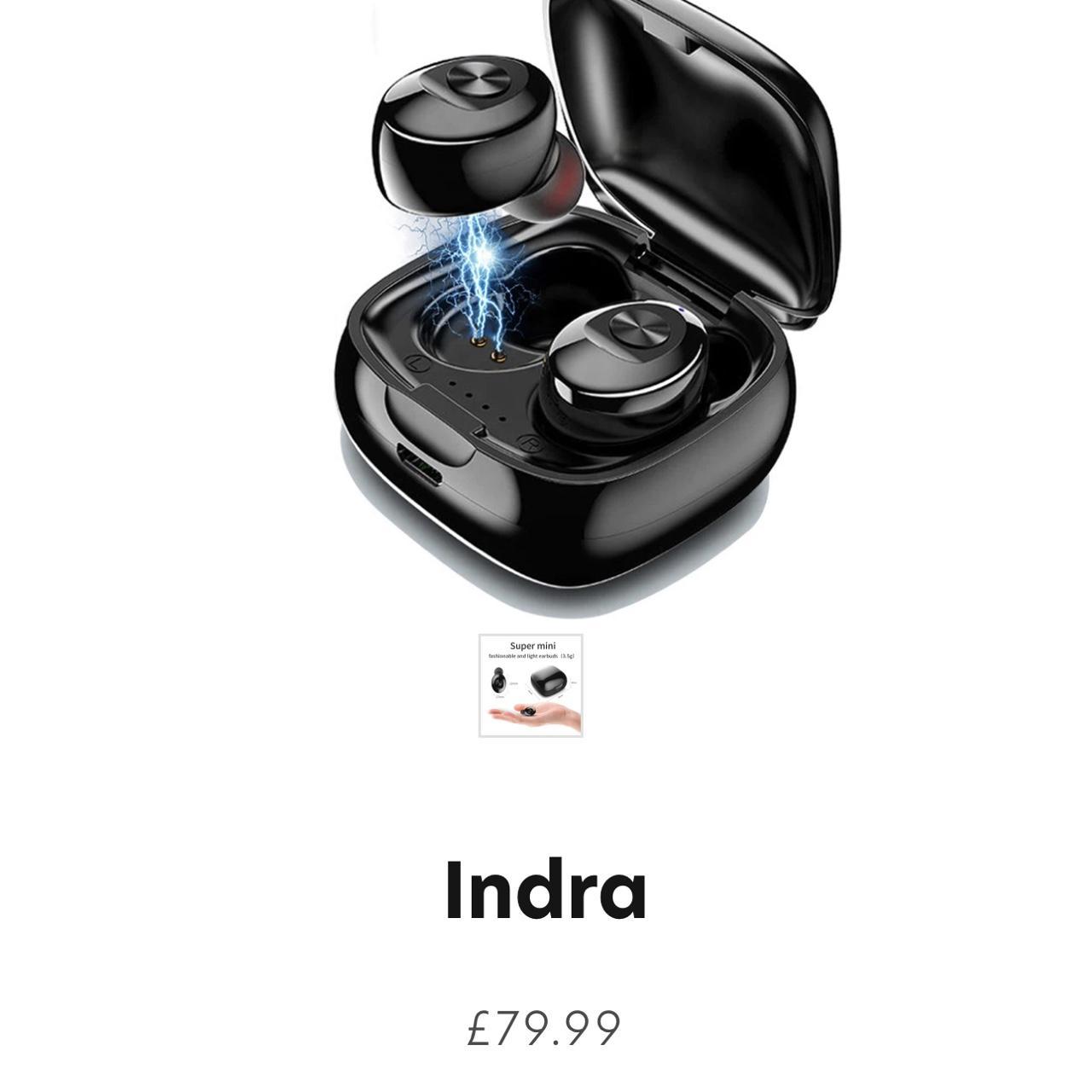 Candi London Indra wireless eardots Matt white brand... Depop