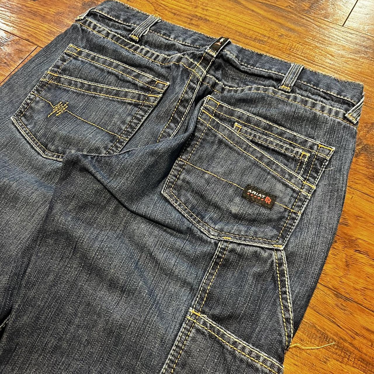 Rare Vintage y2k grunge Streetwear Ariat Carpenter... Depop