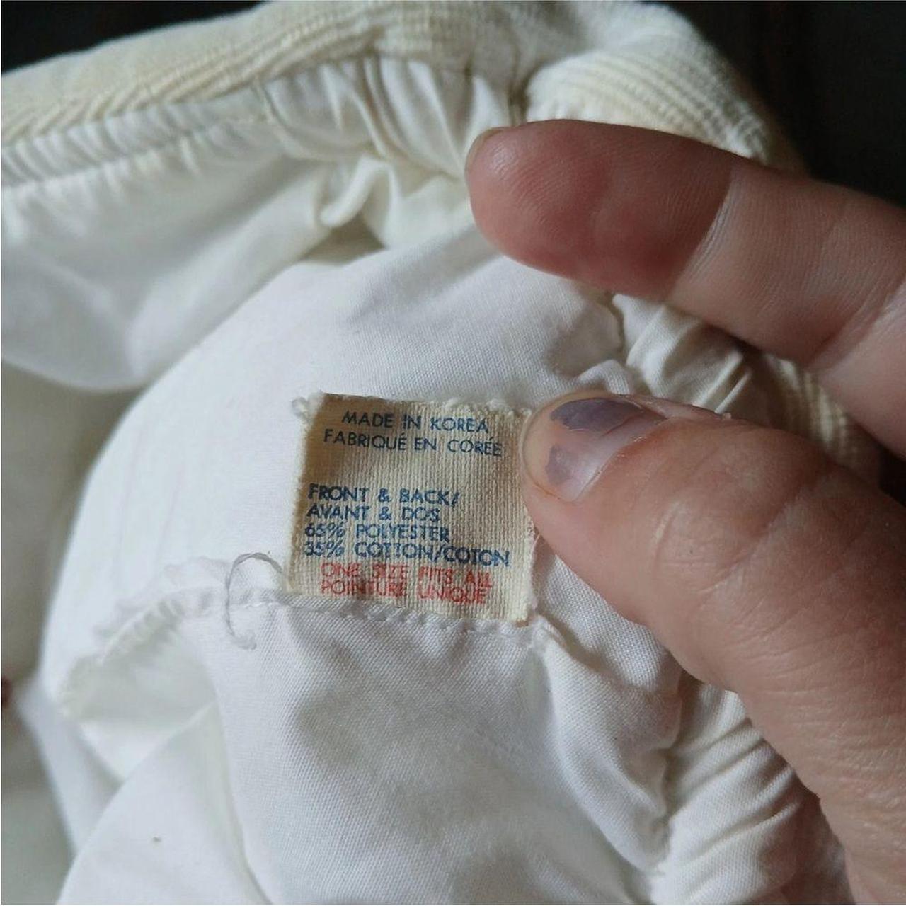 Source Unknown Men's Hat - Cream/Red – Cream cap … - image 7