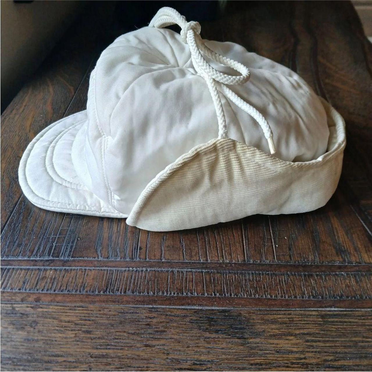 Source Unknown Men's Hat - Cream/Red – Cream cap … - image 8