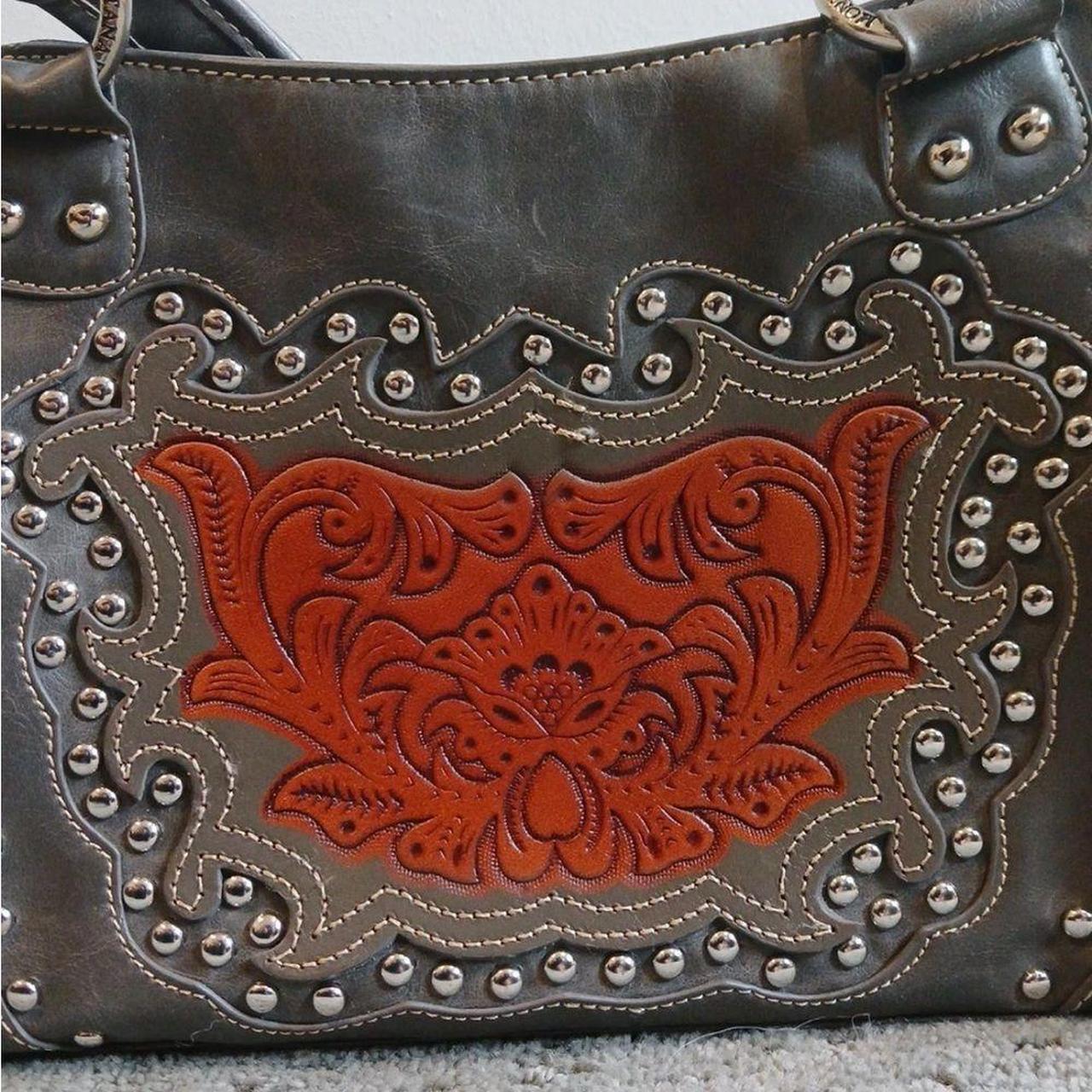 Source Unknown Women's Bag - Grey/Orange – Stylis… - image 2