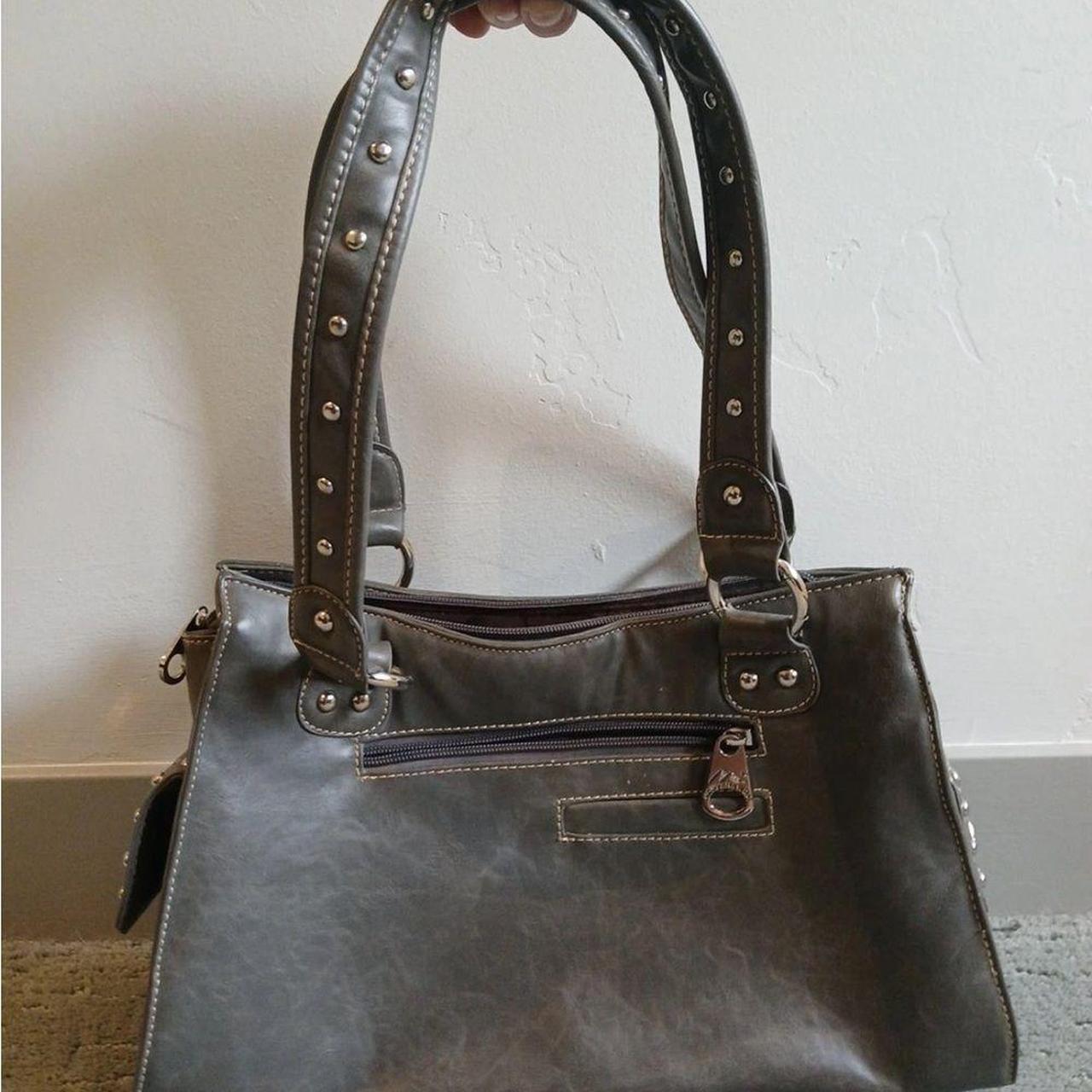 Source Unknown Women's Bag - Grey/Orange – Stylis… - image 5