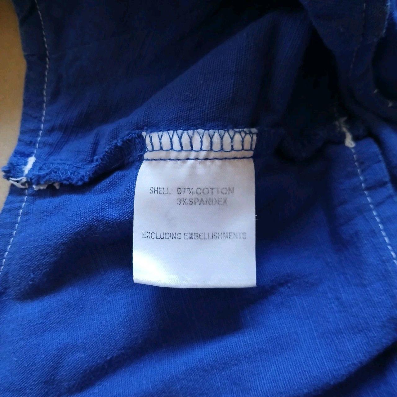 Source Unknown Women's Crop top - Blue - 12 – Sha… - image 4