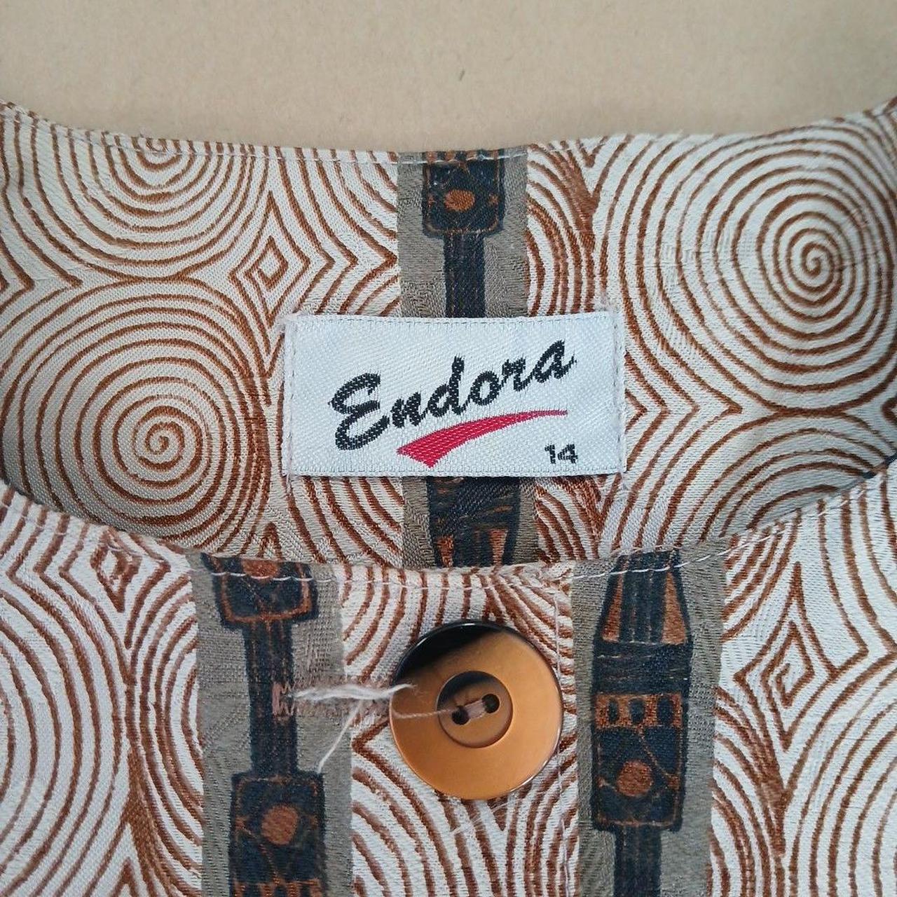 Source Unknown Women's Tailored jacket - Black/Br… - image 2