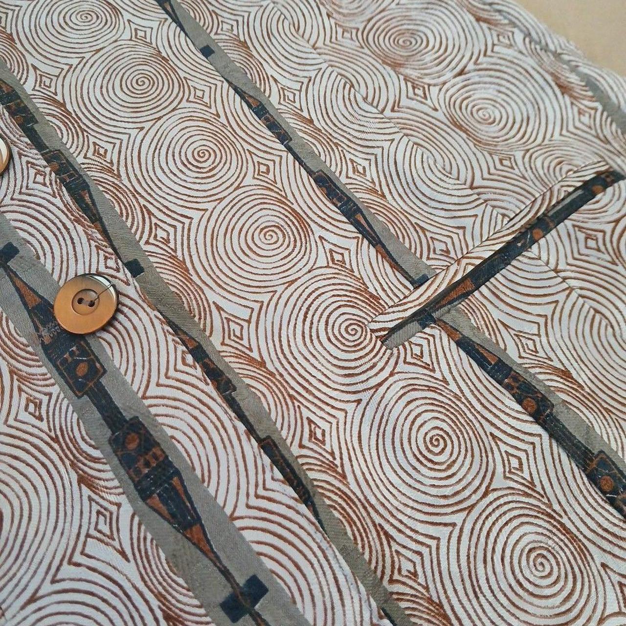 Source Unknown Women's Tailored jacket - Black/Br… - image 5