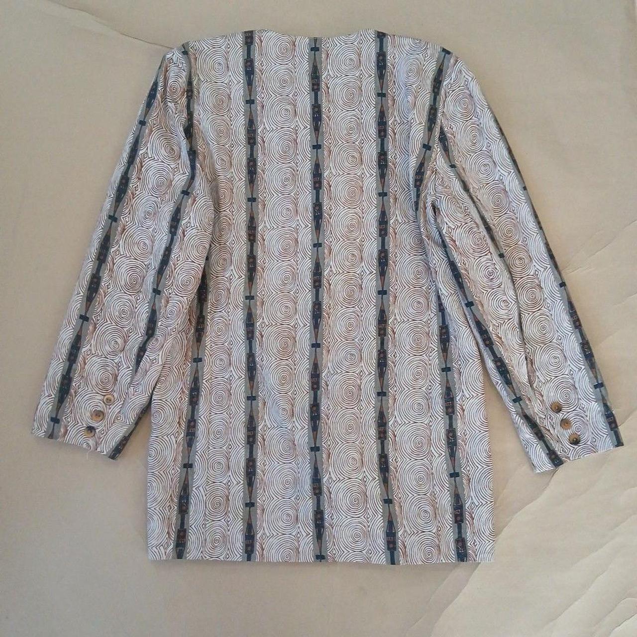 Source Unknown Women's Tailored jacket - Black/Br… - image 8