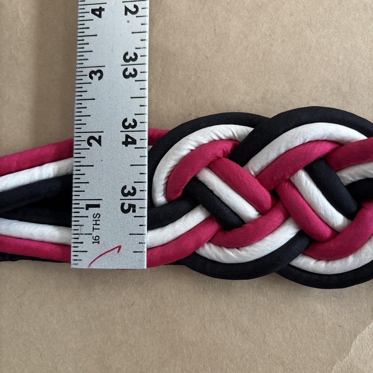 Source Unknown Women's Belt - Black/Pink – This v… - image 5