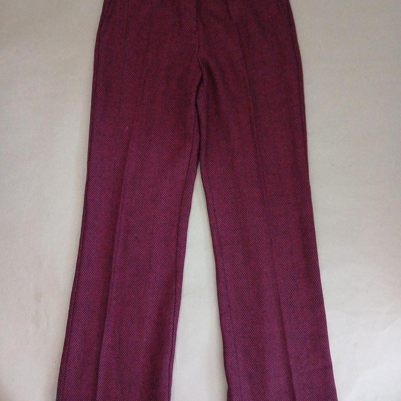Source Unknown Women's Tailored Pants - Red/Black… - image 1