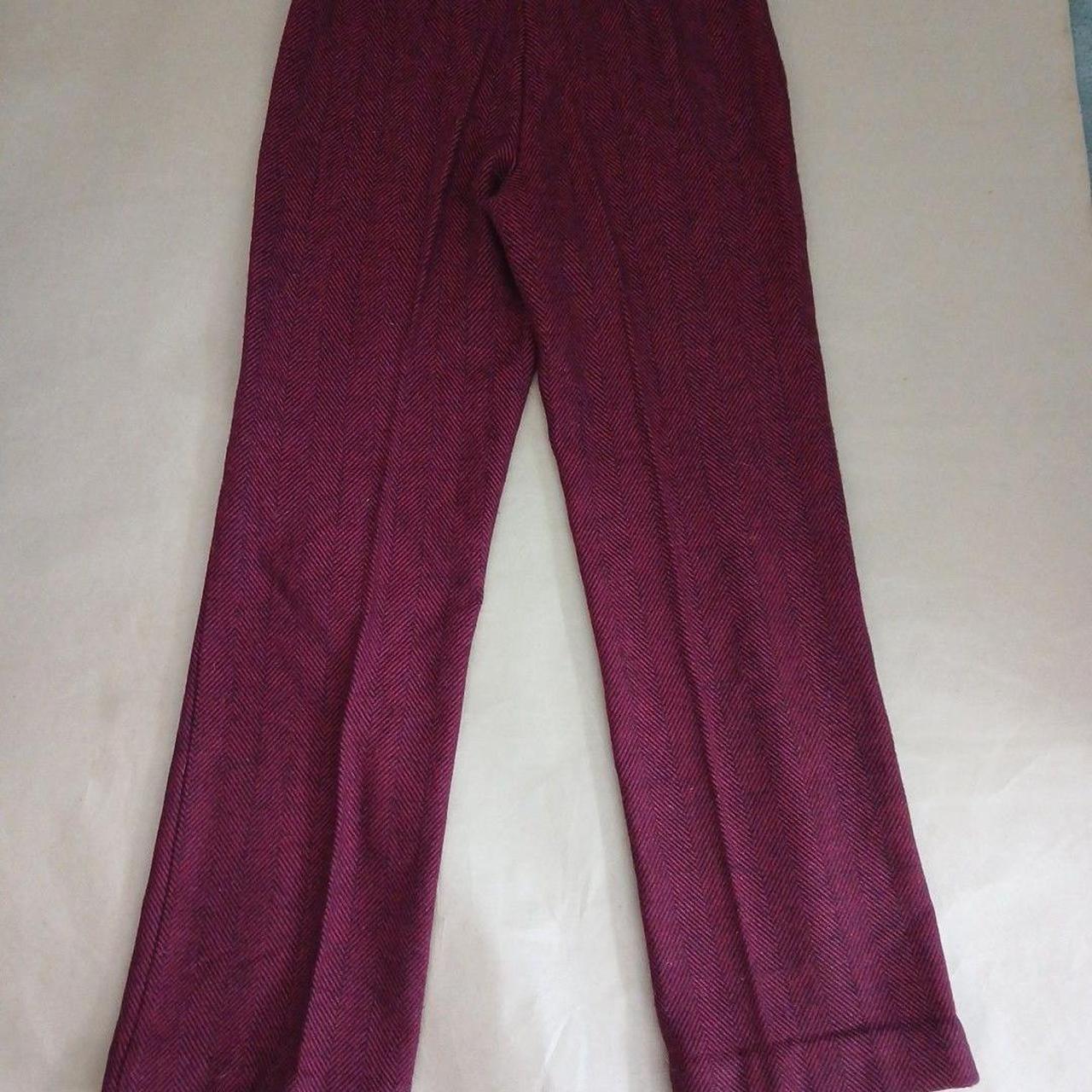 Source Unknown Women's Tailored Pants - Red/Black… - image 8
