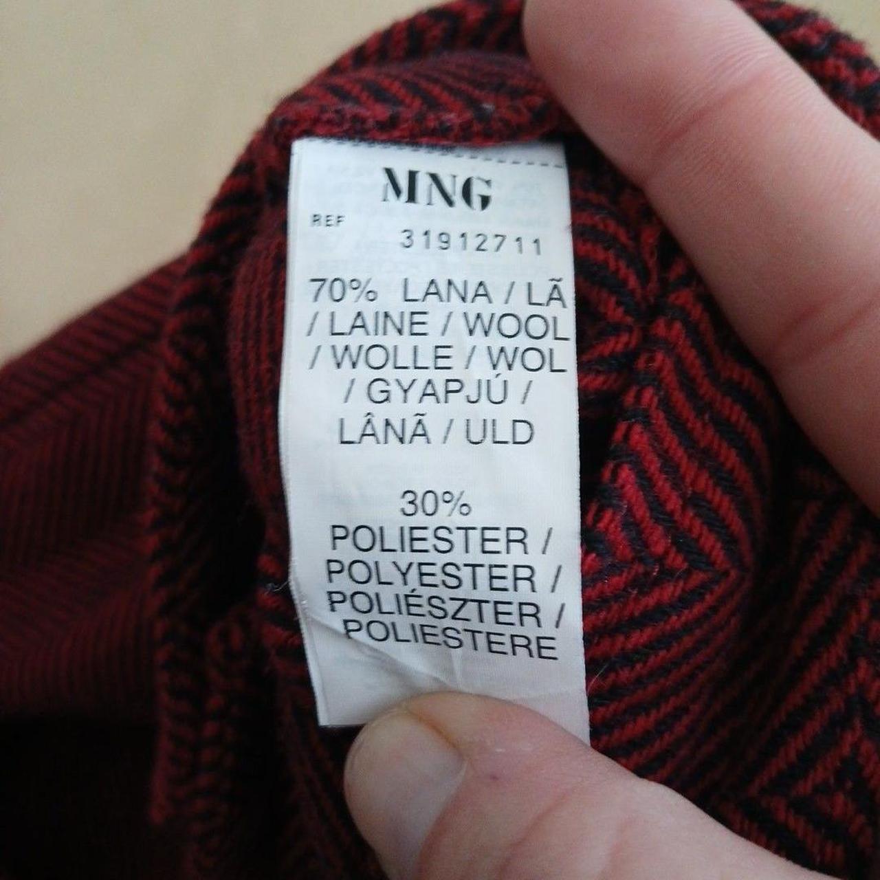 Source Unknown Women's Tailored Pants - Red/Black… - image 7