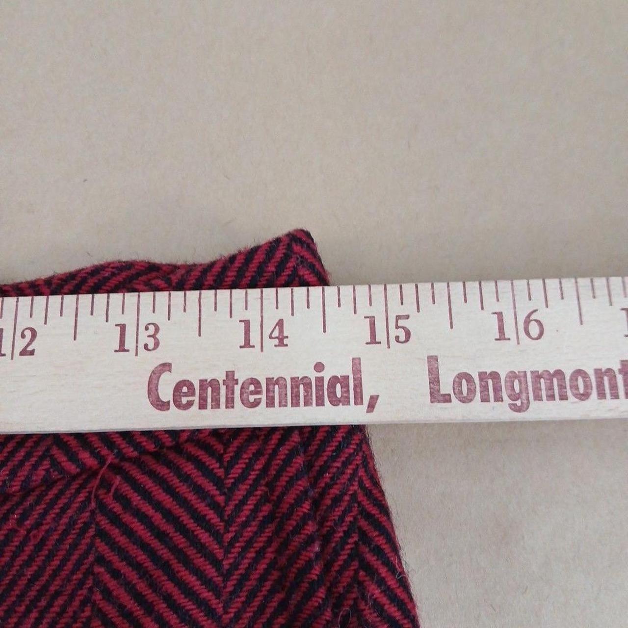 Source Unknown Women's Tailored Pants - Red/Black… - image 4