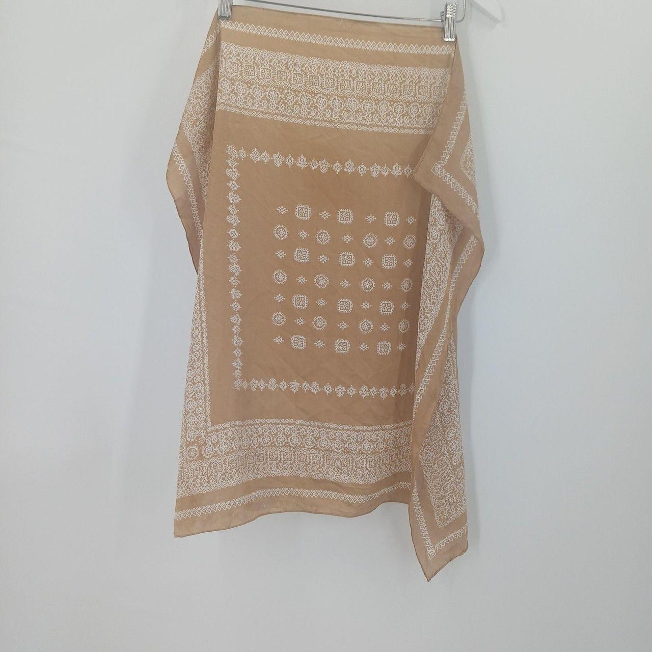 Source Unknown Women's Scarf - Tan – Rectangular … - image 1