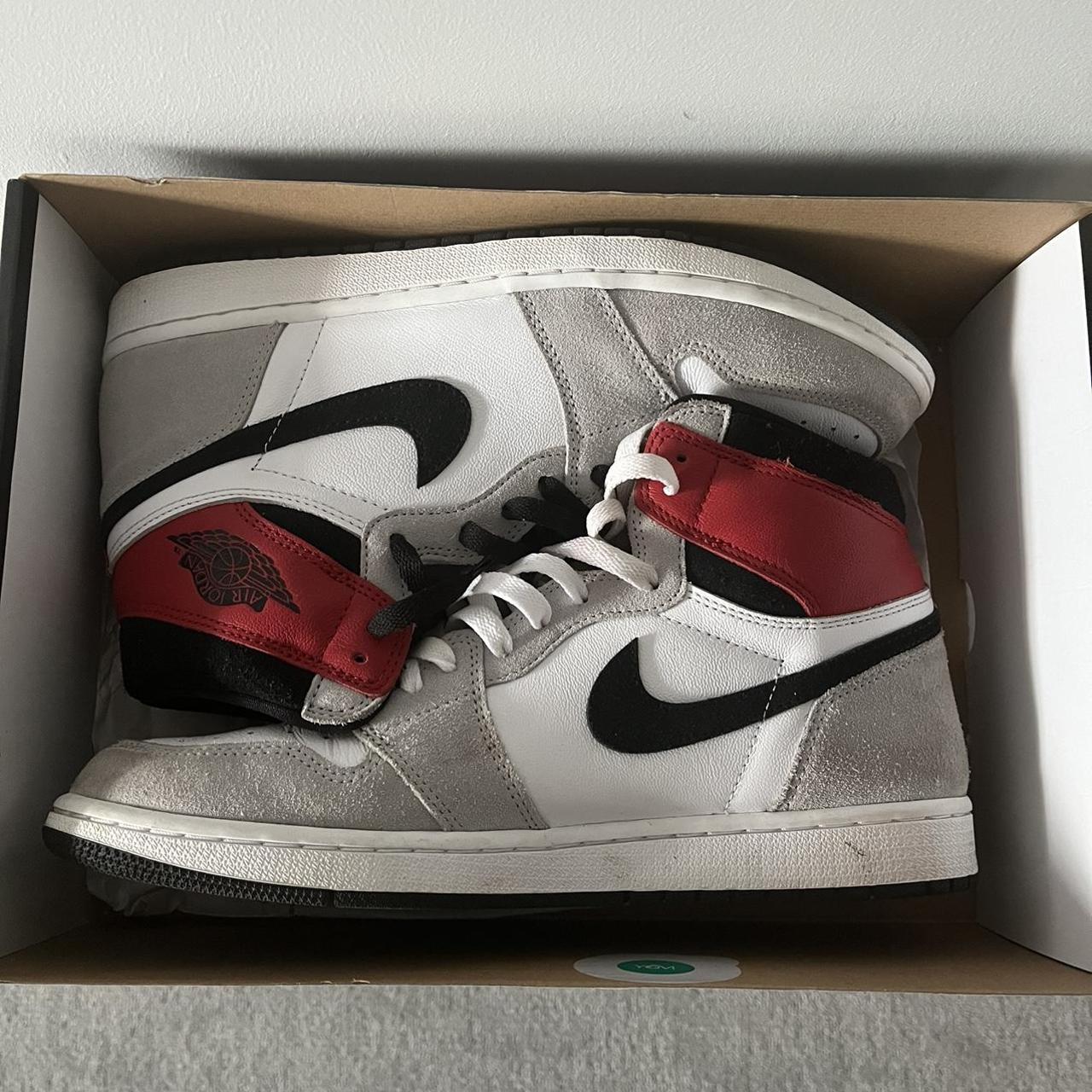 smoke grey jordan 1 box