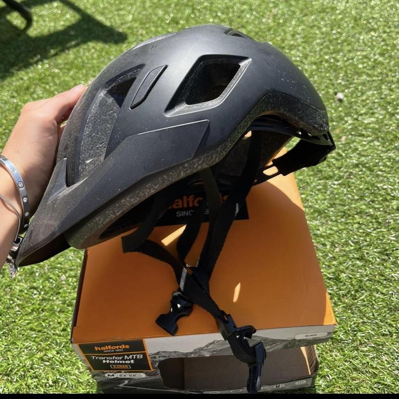 halfords mtb helmet