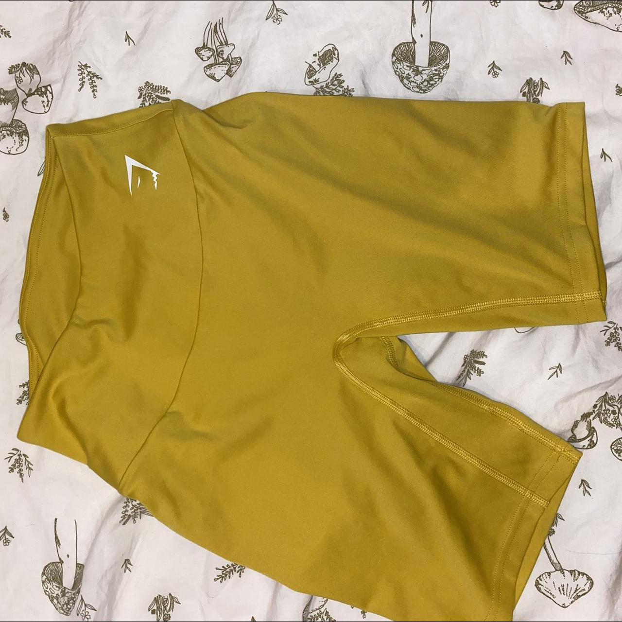 Gymshark Training Cycling Shorts - Medallion Yellow