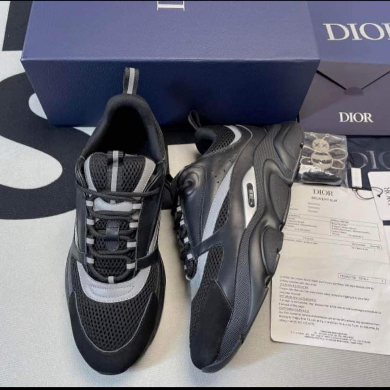 Dior B22 Runners White/Blue/Yellow 100% Authentic - Depop