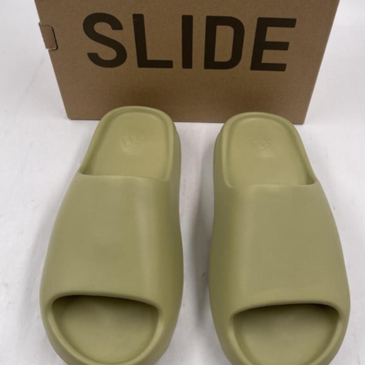 yeezy slides khaki