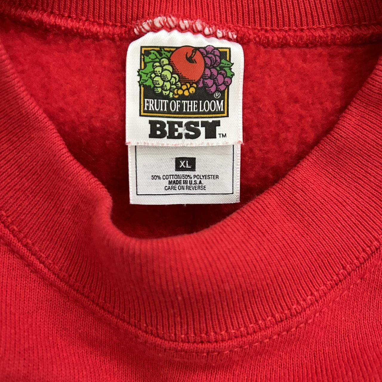 1996/ fruit of loom best sweatshirt. GOLDEN ANGEL 😇 - Depop