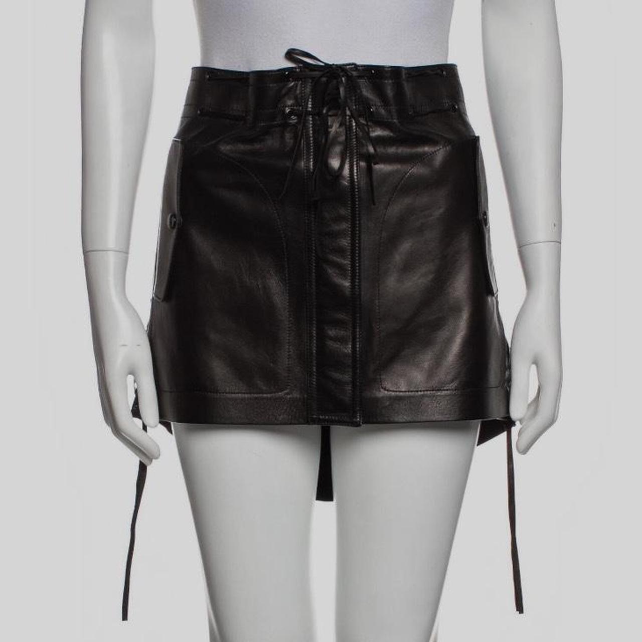 2018 Saint Laurent leather skirt 【公式通販】