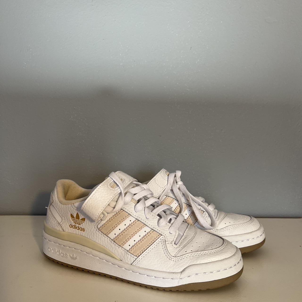 tan color adidas