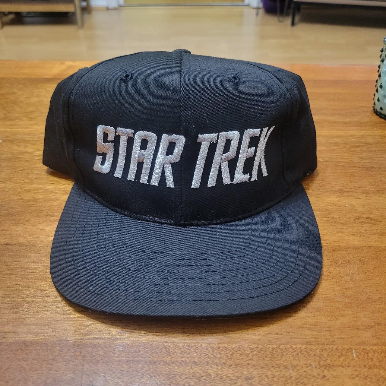 Vtg 1994 Star Trek Snapback Hat Annco Tagged - Depop