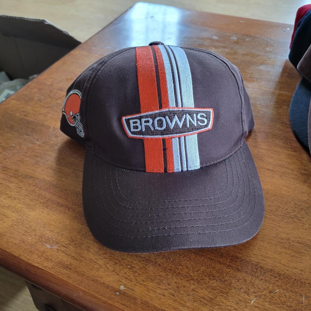 vintage 90s Cleveland browns fitted hat In - Depop