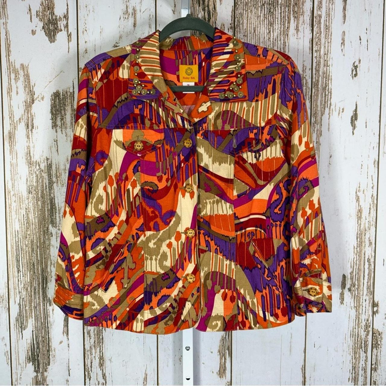 Ruby Rd. Women's Jacket - Orange/Purple - 10 – Ru… - image 1