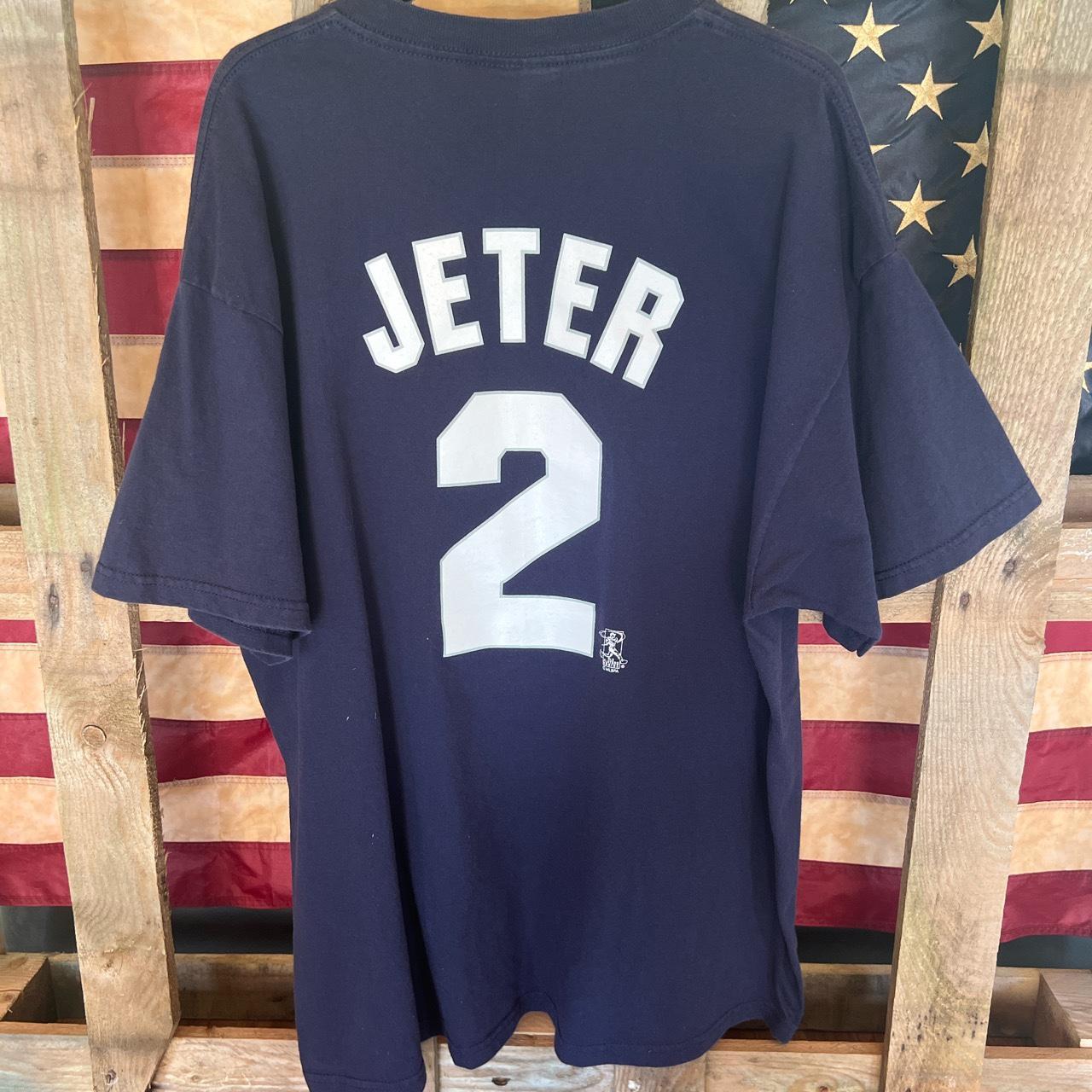 Vintage 90s Pro Player Derek Jeter New York Yankees - Depop