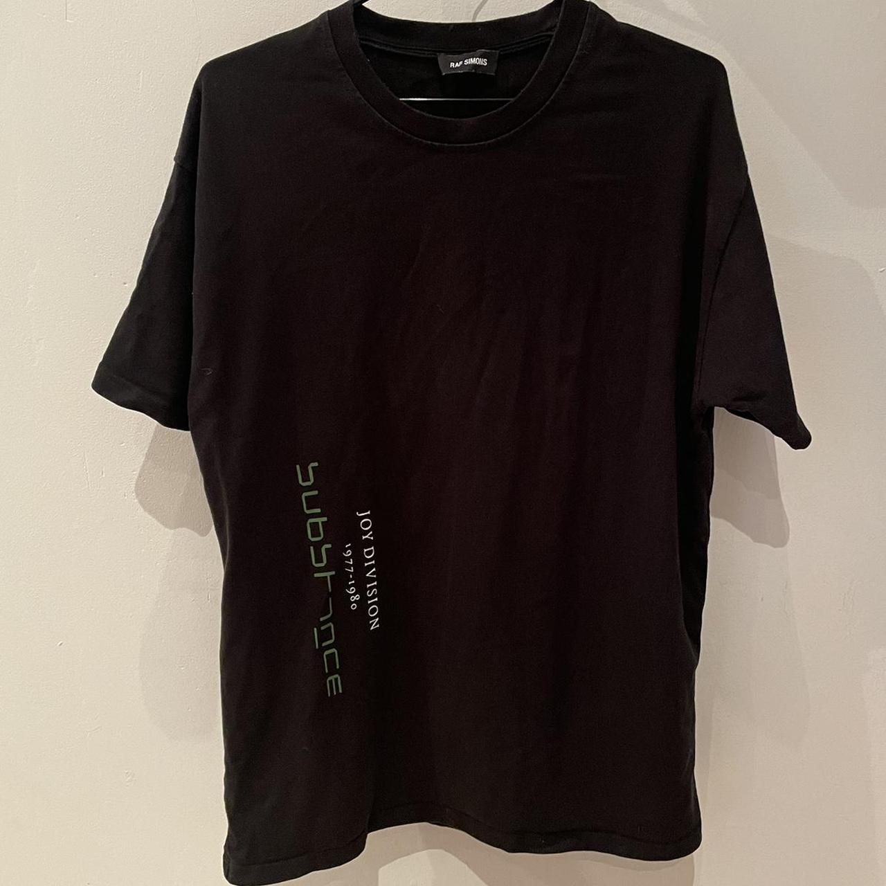 raf simons joy division t shirt