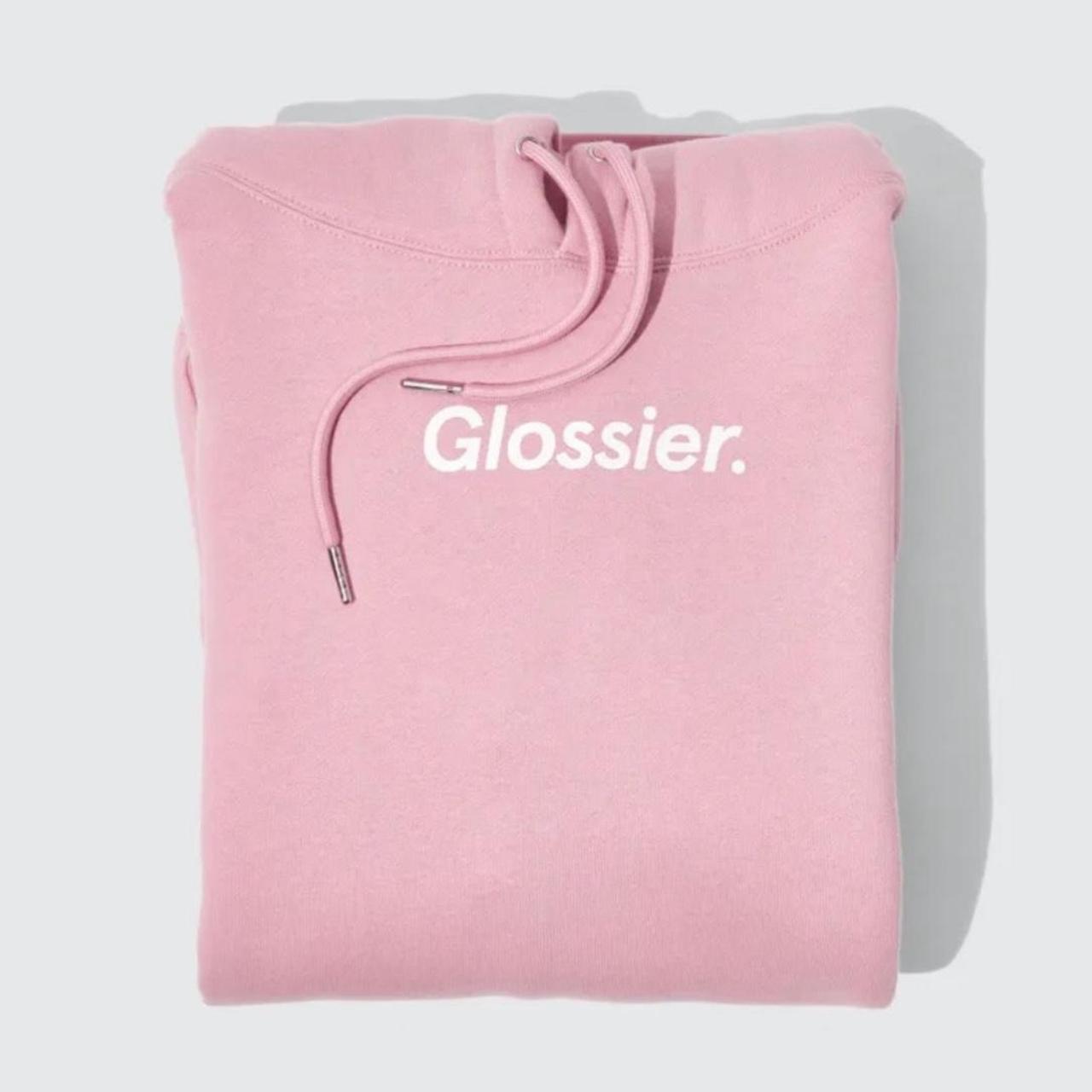 Brand New Original Pink Glossier Hoodie 💗 Size: - Depop