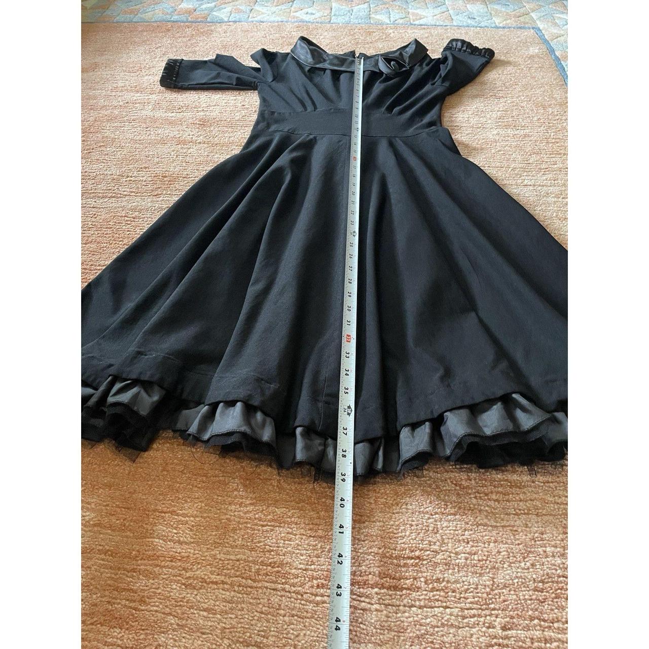 Women's Dress - Black - 10 – This elegant black d… - image 5