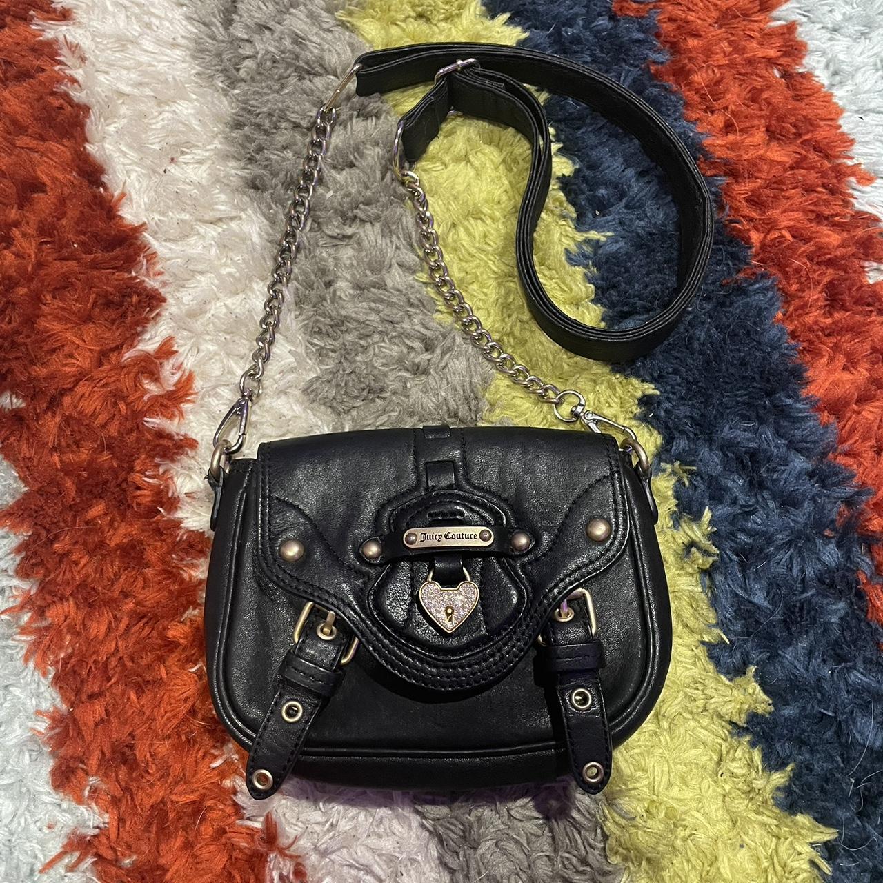Zadig & Voltaire cross body black leather bag with - Depop