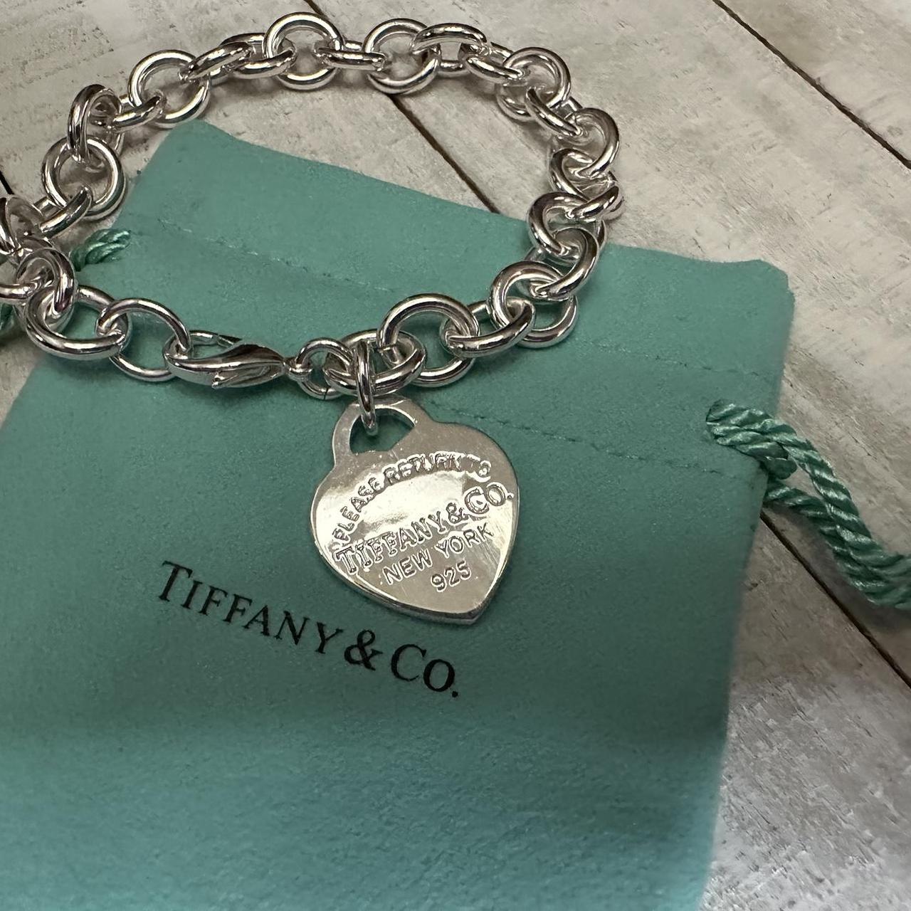 Tiffany & Co Please Return To Tiffany Heart Charm... - Depop