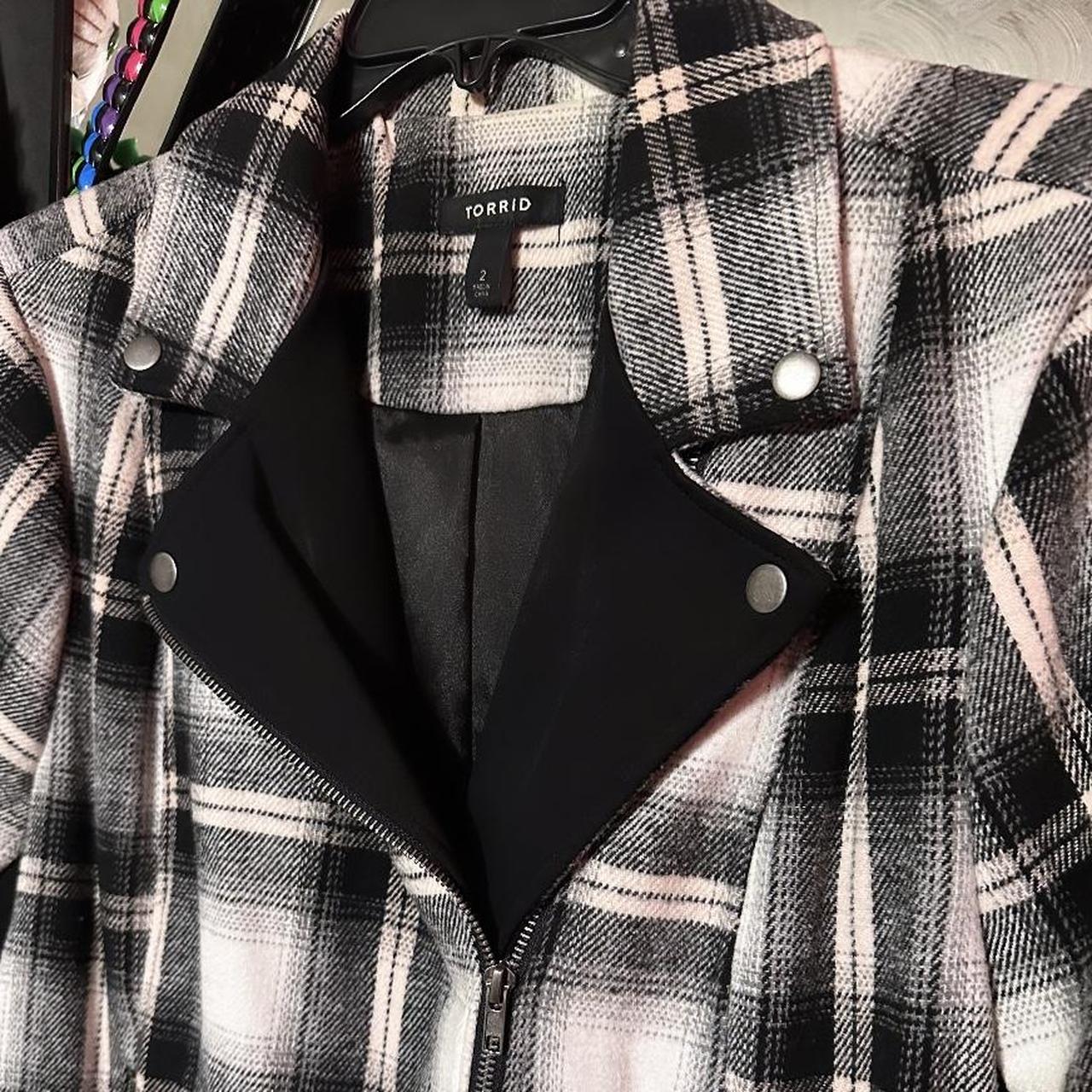 torrid plaid jacket