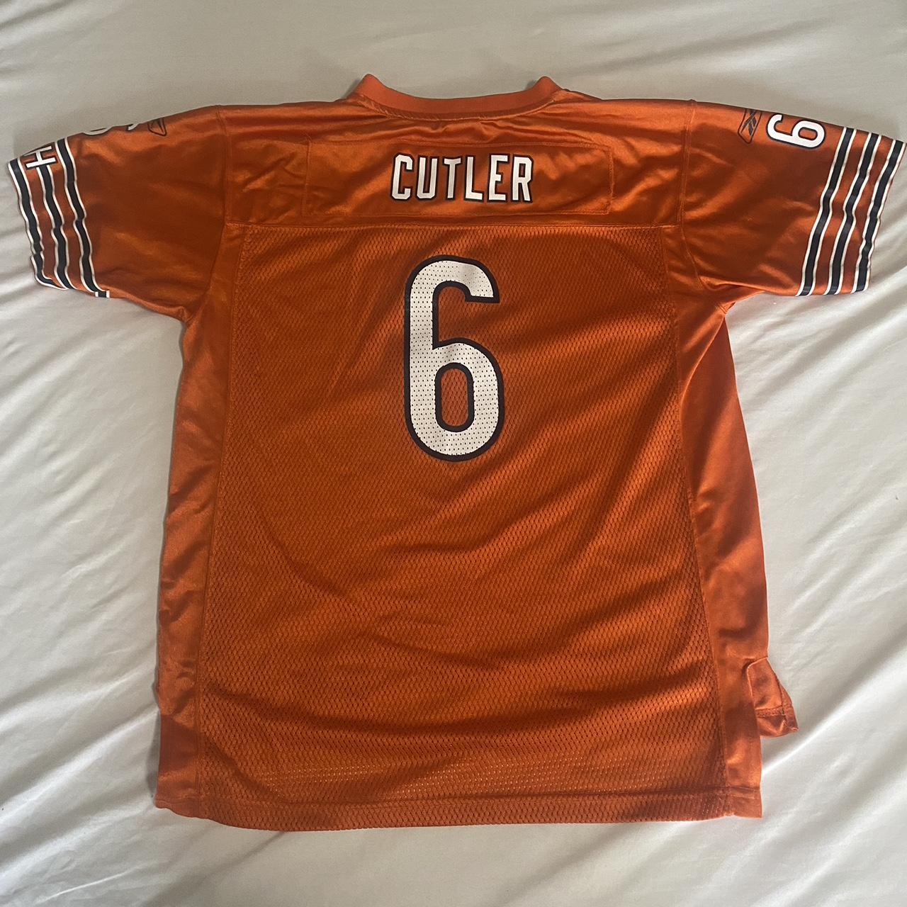 NFL, Shirts, Cutler Bears Jersey 6 Orange Xl