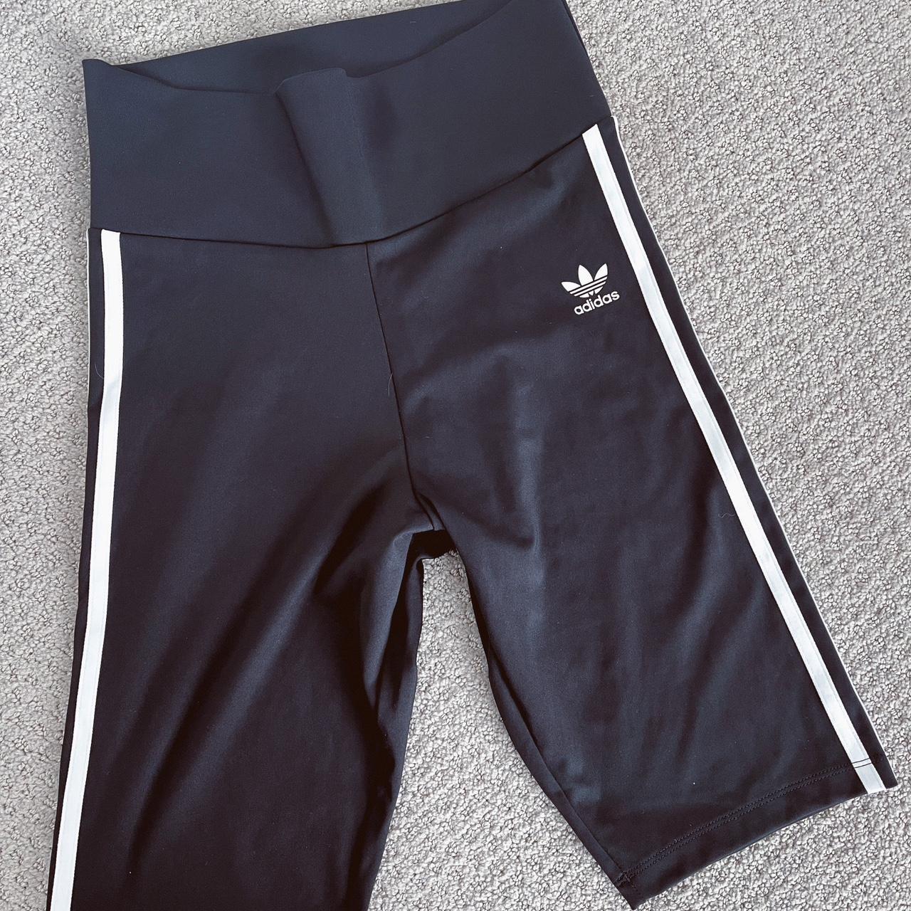 Adidas knee length shorts. Worn once! Size small but... - Depop