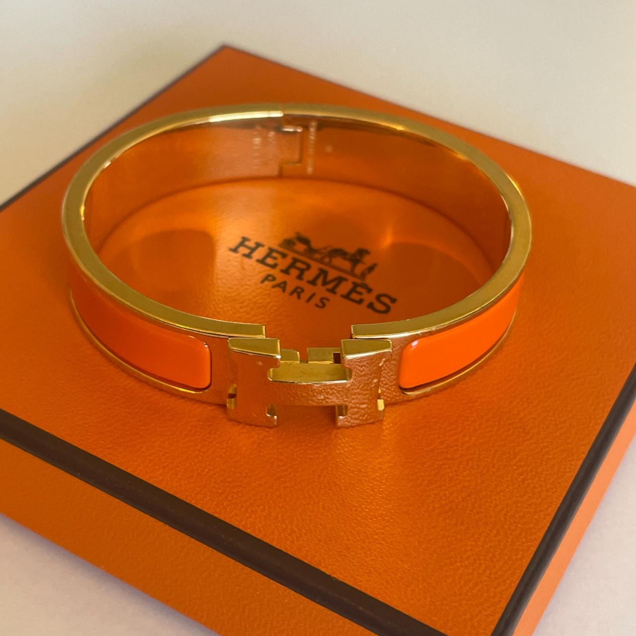 Hermes Women's Orange Jewellery | Depop