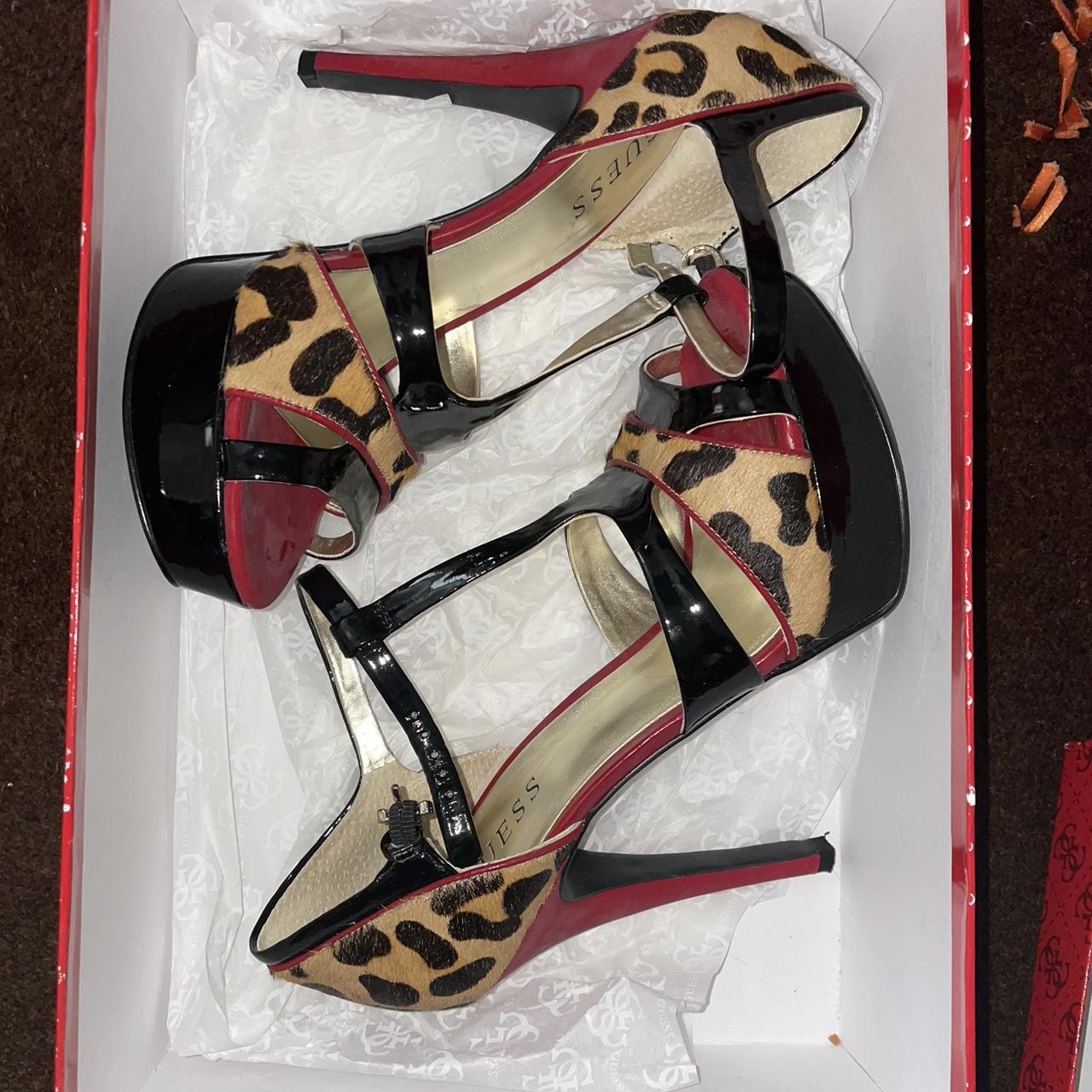 guess cheetah print shoes