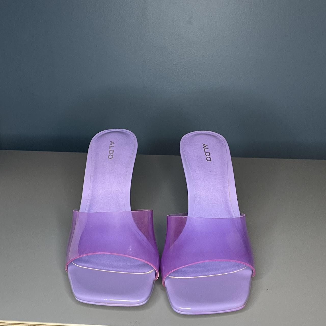【ALDO】 ★ サンダル ミュール ★ COLBIE ★ PURPLE ALDO】 ☆ サンダル ミュール ☆ COLBIE ☆ PURPLE