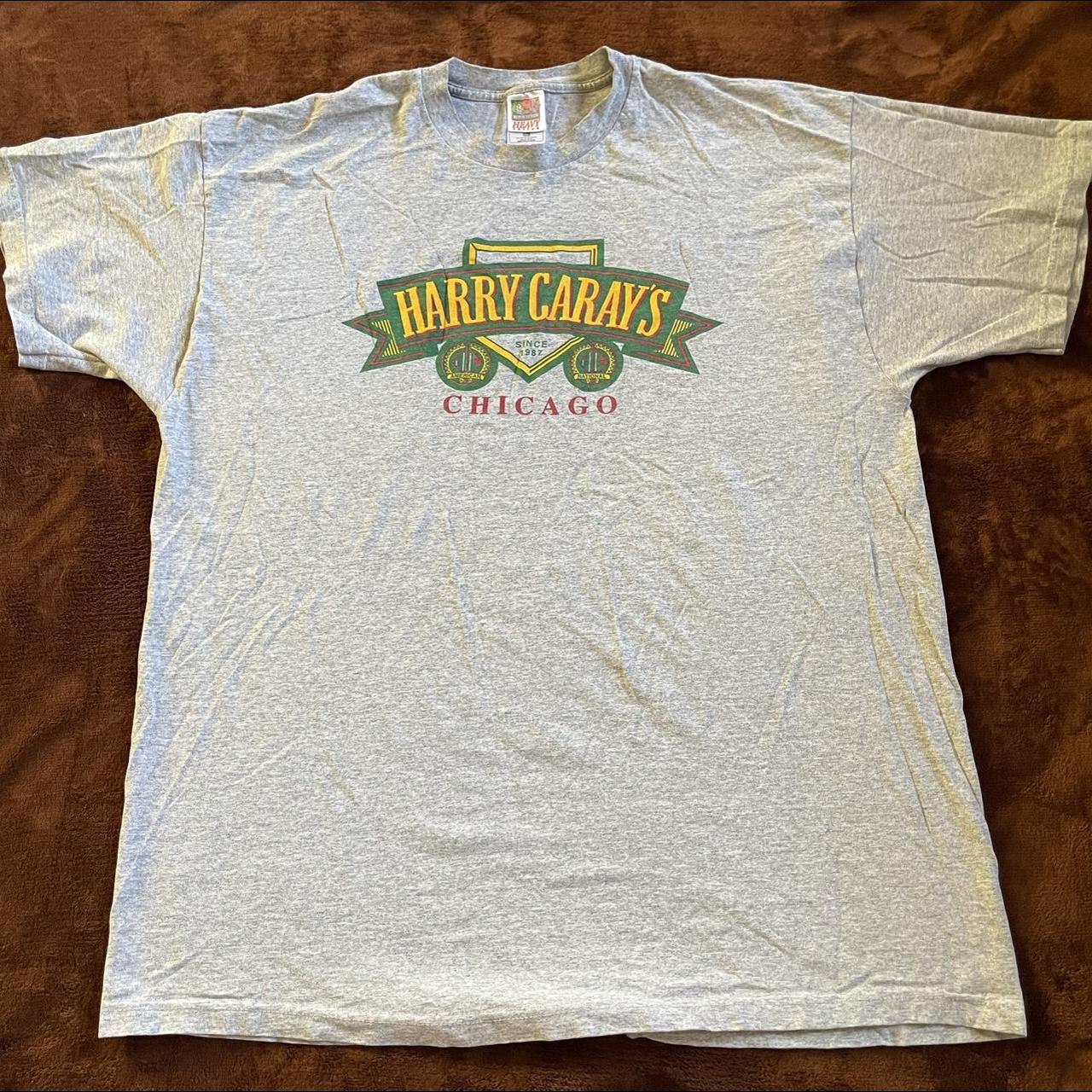 CHICAGO CUBS 'Harry Caray' RARE Vintage T-Shirt - In - Depop