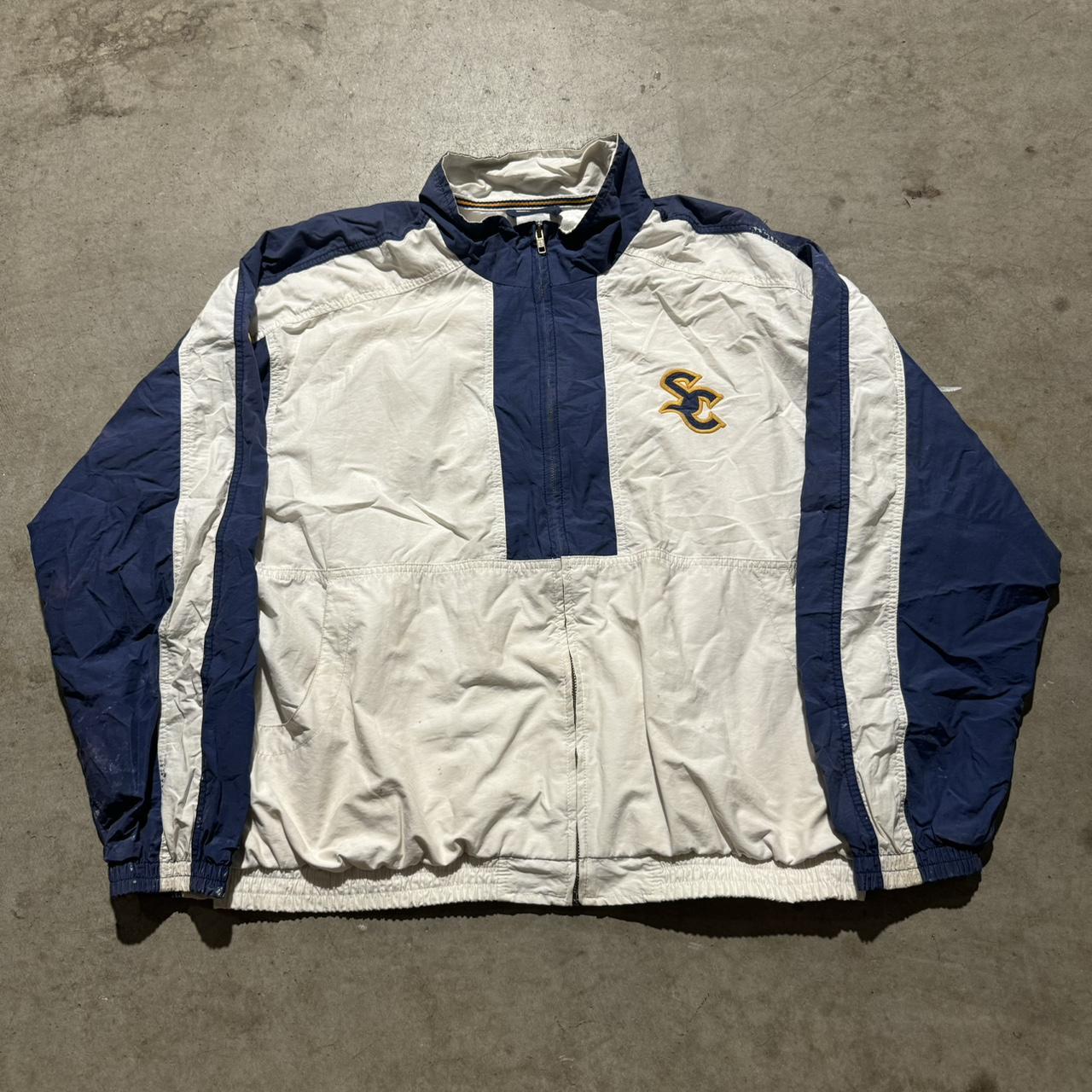古着 90年代 ナイキ NIKE SUPREME COURT ハイネック ナイロン
