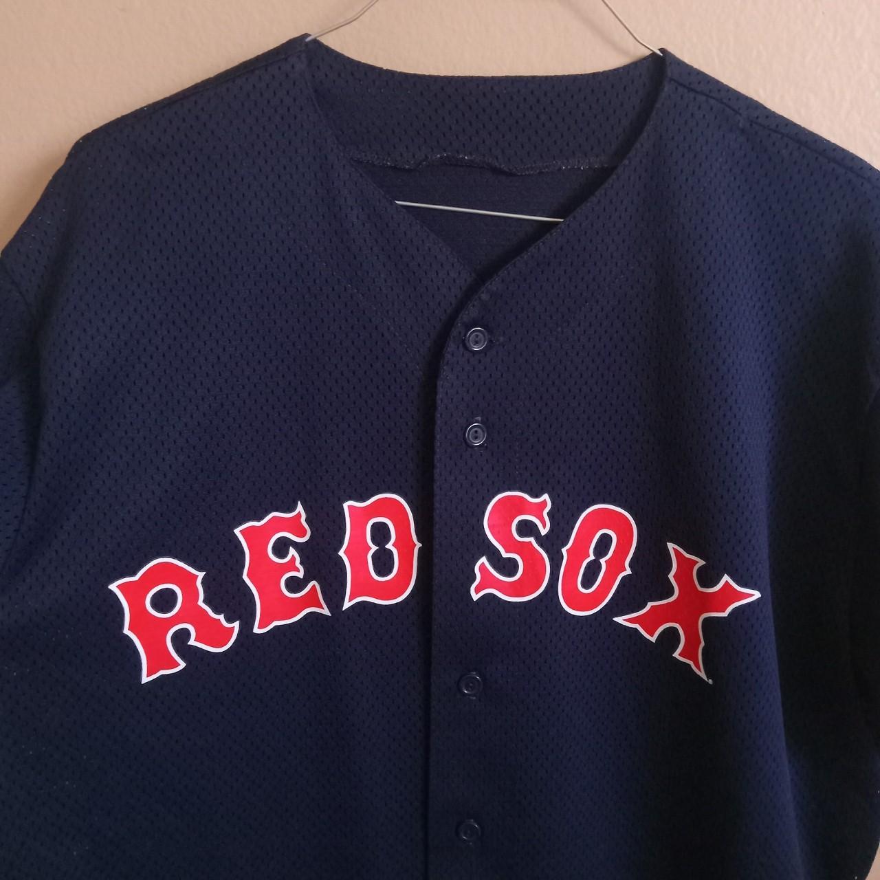 Boston Red Sox jersey Size XL. 24 inches pit to - Depop